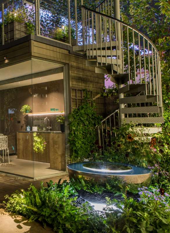 Outdoor Spiral Staircase Kit