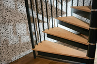 Internal Powder Coated Timber Spiral Staircase Kit