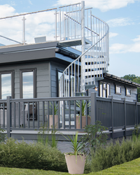 Steel Spiral Staircase Kit Square 