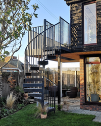 Powder Coated Spiral Staircase Kit