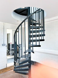 Internal Powder Coated Spiral Staircase Kit